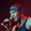 DAngelo, vocal, performs on July 16th 2000 at the North Sea Jazz Festival, the Hague, Netherlands